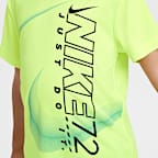 Nike Dri-FIT Playera Sidewinder Split para niños talla pequeña