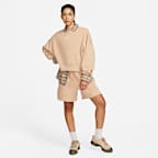 Nike Sportswear Phoenix Fleece Women's High-Waisted Loose-Fit Shorts