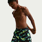 Shorts de playa o alberca con forro de ropa interior de 18 cm para niño talla grande Nike Swim Breaker