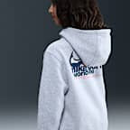 Sudadera con gorro para niños talla grande Nike Sportswear Club Fleece