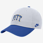 Pitt Nike College Campus Cap - White