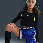 Shorts de básquetbol Dri-FIT de 13 cm para niños talla grande Nike Crossover