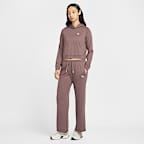 Nike Sportswear Chill Knit Women's Mid-Rise Lightweight Open-Hem Trousers