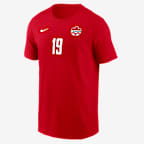 Alphonso Davies Team Canada Men's Nike Soccer T-Shirt - University Red