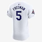 Freddie Freeman Los Angeles Dodgers 2024 World Series Champions Men's Nike Dri-FIT ADV MLB Elite Jersey