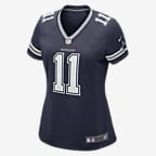 Jersey de fútbol americano Game para mujer NFL Dallas Cowboys (Micah Parsons) - Azul marino