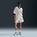 Jersey de manga corta con gráfico oversized para mujer Nike Sportswear