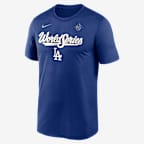 Los Angeles Dodgers 2025 World Series Participant Legend Men's Nike Dri-FIT MLB T-Shirt - Royal