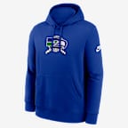 Seattle Seahawks Rewind Club Men's Nike NFL Pullover Hoodie - Royal