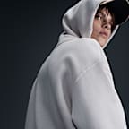 Sudadera con gorro con cierre completo de tejido Fleece oversized para mujer Nike Sportswear Phoenix