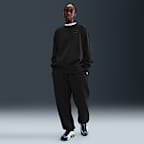 Pantaloni oversize a vita alta Nike Football Tottenham Hotspur Phoenix Fleece – Donna