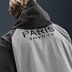 Paris Saint-Germain Tech Windrunner Nike Fußballjacke aus Webmaterial mit durchgehendem Reißverschluss (Herren)
