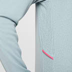 Haut d'entraînement de foot à manches longues et 1/4 de zip Dri-FIT Nike Academy pour ado