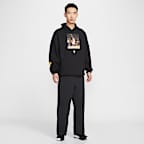 코비 남성 드라이 핏 플리스 풀오버 농구 후디