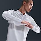 나이키 드라이 핏 빅토리 남성 긴팔 골프 폴로