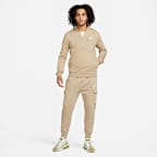Nike Sportswear Club Men's Brushed-Back 1/2-Zip Pullover