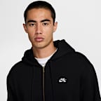 나이키 SB 풀집 플리스 스케이트보딩 후디