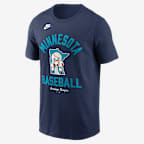 Minnesota Twins Cooperstown Men's Nike MLB T-Shirt - Navy
