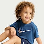 Playera de tela de punto Dri-FIT infantil Trophy Nike