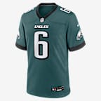 Jersey Nike de la NFL Game para hombre DeVonta Smith Philadelphia Eagles - Verde