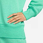 Sudadera oversized de cuello redondo de tejido Fleece para mujer Nike Sportswear Phoenix