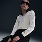 Jersey de manga larga cropped para mujer Nike Sportswear