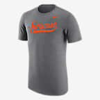 Syracuse Men's Nike College T-Shirt - Dark Grey Heather