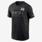Cincinnati Bengals Sideline Team Issue Men's Nike Dri-FIT NFL T-Shirt - Black