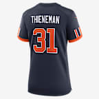 Dillon Thieneman Chicago Bears Rivalries Collection Women's Nike NFL Game Jersey - Navy