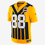 Pat Freiermuth Pittsburgh Steelers Men's Nike Dri-FIT NFL Limited Jersey - Gold