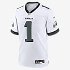 Jalen Hurts Philadelphia Eagles Men's Nike NFL Game Jersey - White