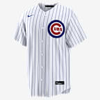 Alex Bregman Chicago Cubs Men's Nike MLB Replica Jersey - White