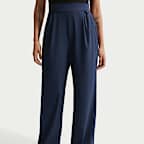 Lediga byxor Nike 24.7 PerfectStretch Dri-FIT med hög midja och vida ben för kvinnor