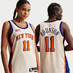 Mikal Bridges New York Knicks City Edition Men's Nike NBA Swingman Jersey