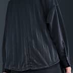 Nike Sportswear Women's Oversized Jacquard Striped Button-Down Shirt