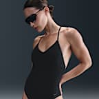 Nike Swim Women's Terry Texture Y-Back One Piece