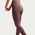 Nike Universa Women's High-Waisted 7/8 Leggings with No Front Seam
