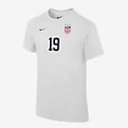 Crystal Dunn USWNT Big Kids' Nike Soccer T-Shirt - White