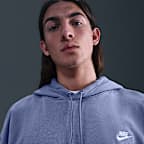 Sudadera con gorro sin cierre de French Terry oversized para hombre Nike Club Fleece