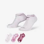 Nike Everyday Plus Cushioned No-Show Socks (3 Pairs) - Multi-Colour
