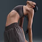 ナイキ Dri-FIT ワン ウィメンズ ミッドライズ 8cm ブリーフラインド ショートパンツ