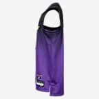 Maglia LeBron James Los Angeles Lakers 2024/25 City Edition Nike Dri-FIT NBA Swingman – Ragazzo/a