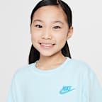 Conjunto de 2 piezas de felpa tipo toalla "Let's Roll" para niños talla pequeña Nike