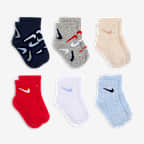 Calcetines al tobillo (6 pares) Baby Swooshfetti Nike