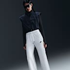 ナイキ スポーツウェア クラブ フリース ウィメンズ ミッドライズ ワイドレッグ スウェットパンツ