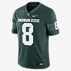 Michigan State Spartans Men's Nike Dri-FIT College Game Jersey - Green