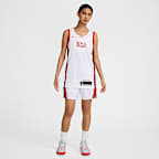 Shorts de básquetbol Nike para mujer USA Limited Home