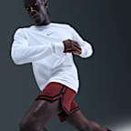 Shorts de básquetbol de tejido Woven UV Dri-FIT de 15 cm para hombre Nike DNA