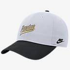 Purdue Nike College Campus Cap - White