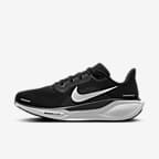 Nike Pegasus 41 Women's Road Running Shoes (Extra Wide) - Black/Anthracite/White